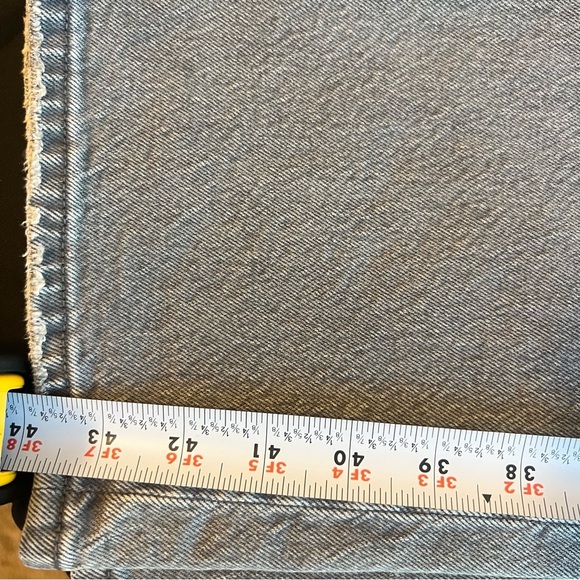 Abercrombie & Fitch 90’s Ultra High Rise Light Gray Jeans, Size 31 - Picture 4 of 8